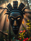 African mask art download